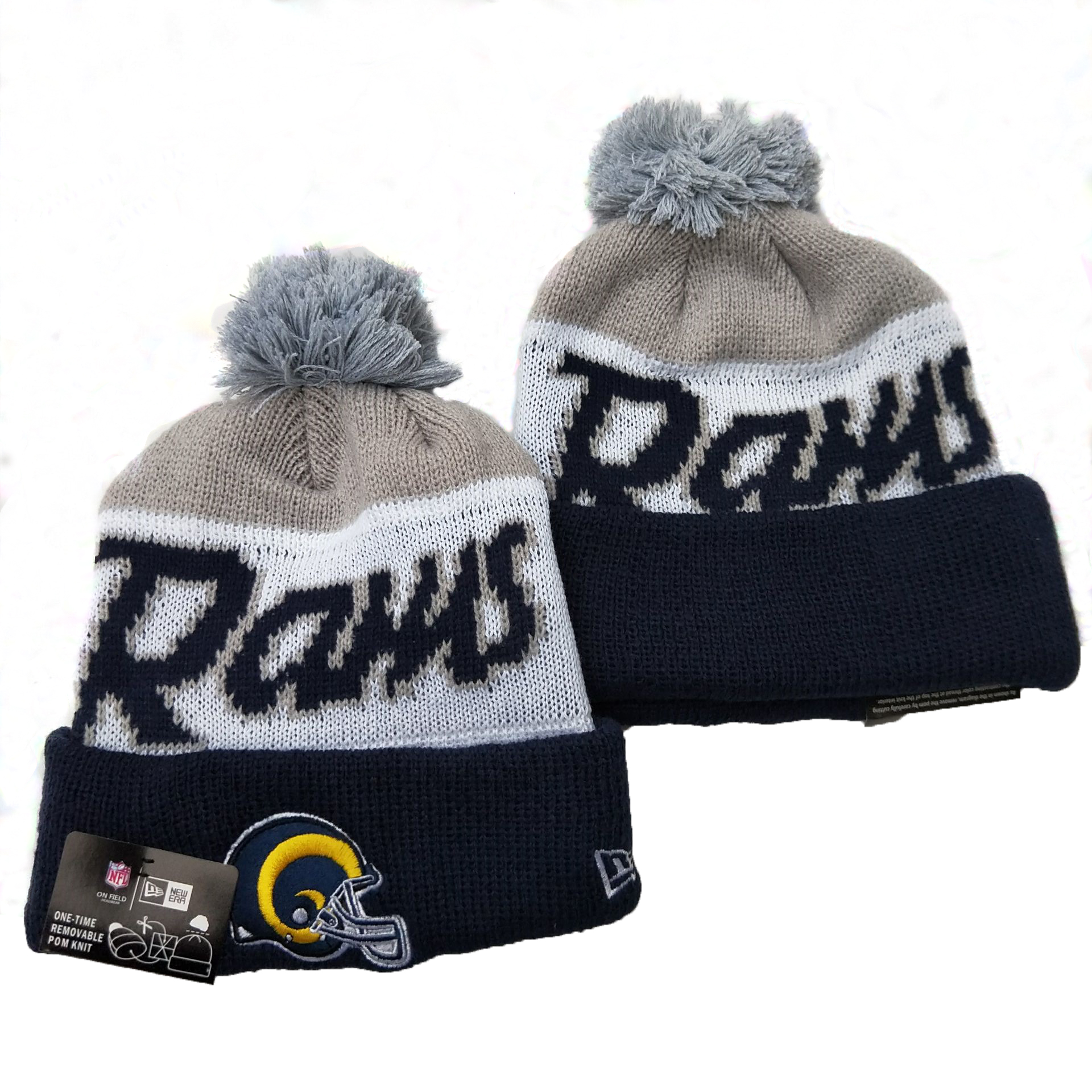 Los Angeles Rams Knit Hats 037